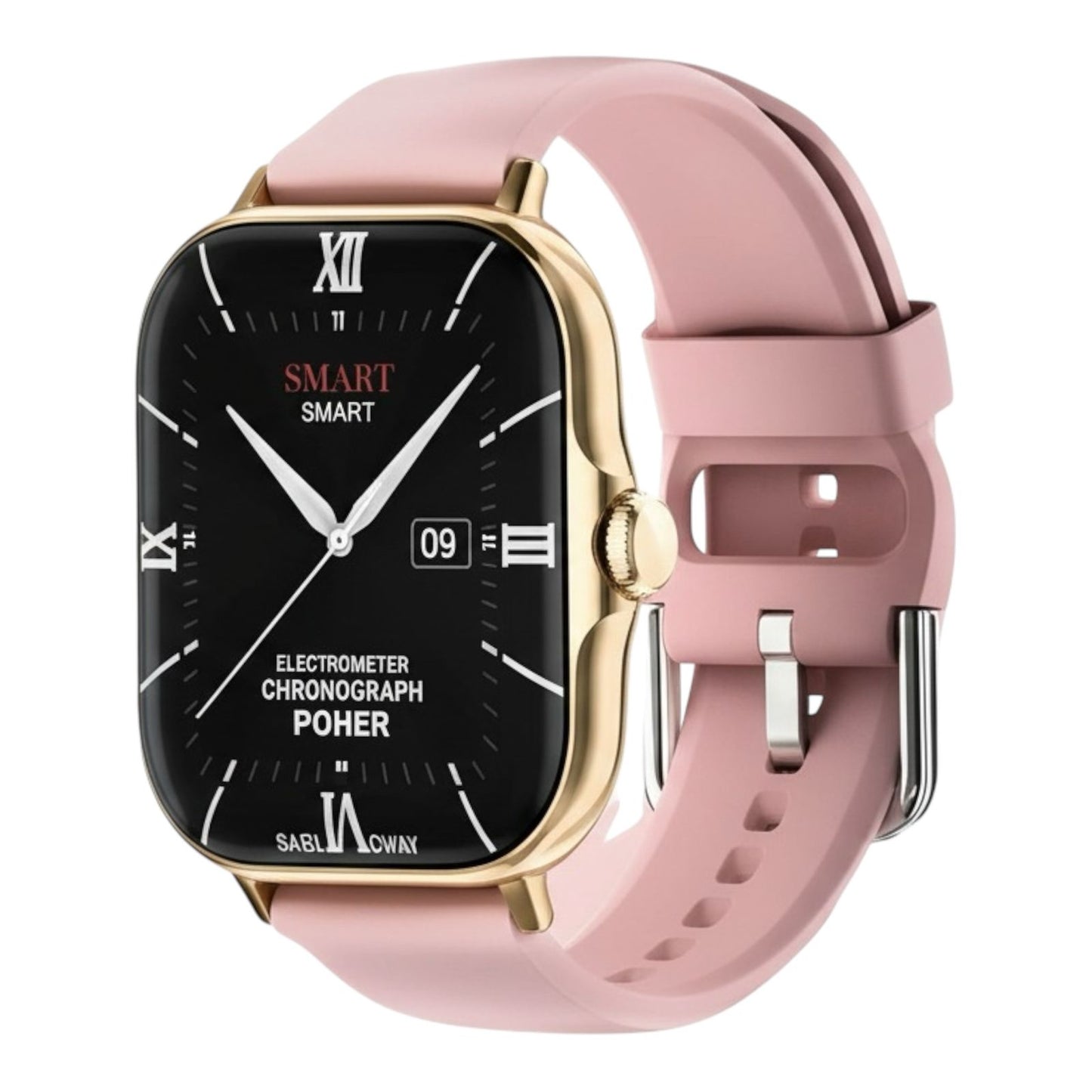 A58 Plus Smartwatch Gift Set – Smartwatch + Necklace + Bracelet + Ring