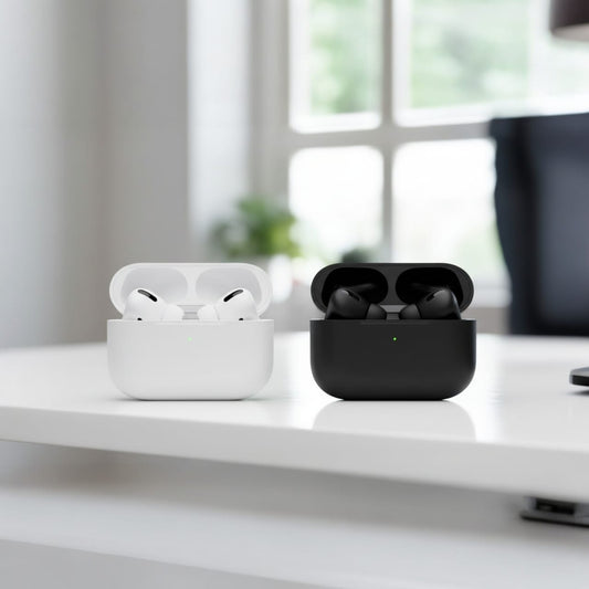 AirPod's Pro Style Earbuds – Bluetooth 5.0, Deep Bass, Pop-Up Pairing