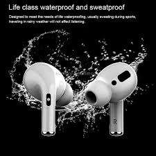 AirPod's Pro Style Earbuds – Bluetooth 5.0, Deep Bass, Pop-Up Pairing
